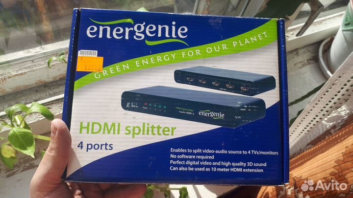 Hdmi сплиттер Energenie