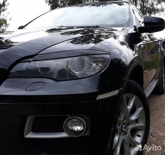 Реснички на фары для BMW X6 E71