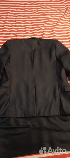 Костюм мужской летний деловой темносерый