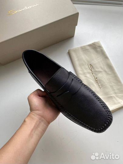 Лоферы мужские Santoni