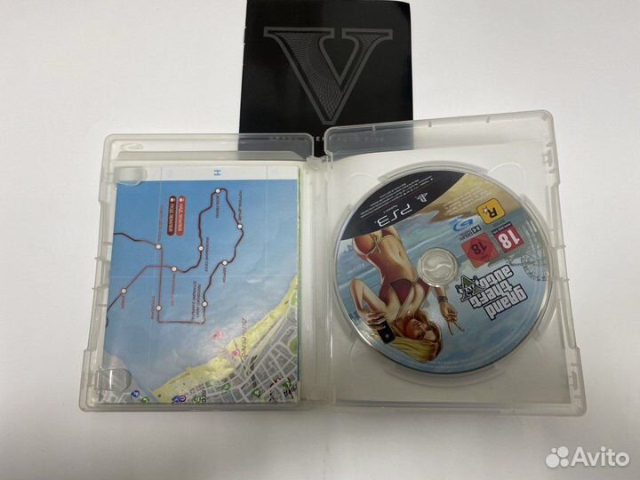 Диск PS3 GTA 5 Лицензия