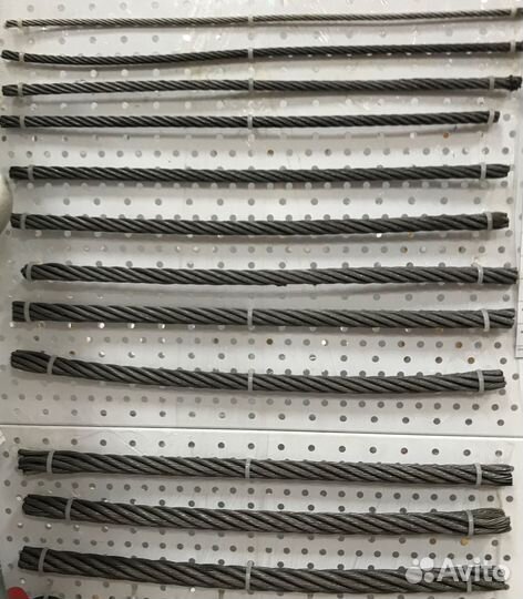 Стальной трос (канат) диаметром от 2мм до 72мм