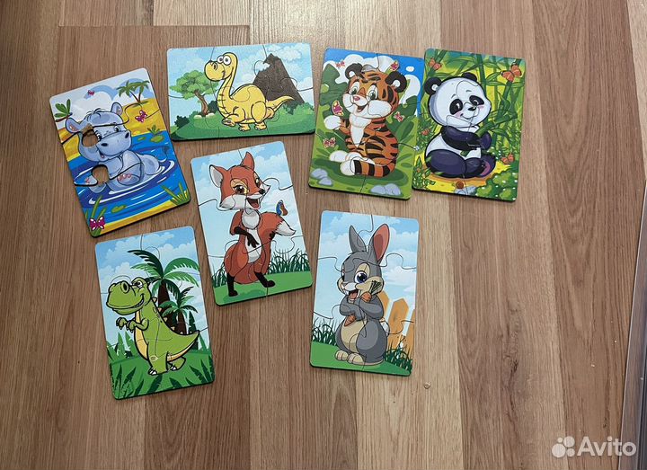 Деревянные пазлы