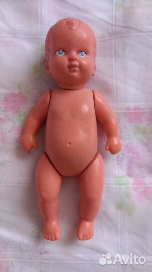 Пупс, кукла Tebu гдр винтаж СССР 14 см