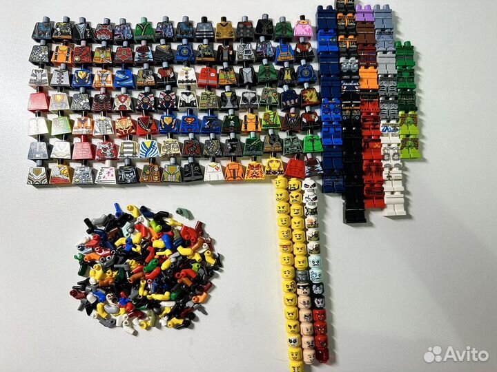 Лего человечки детальки ниндзяго