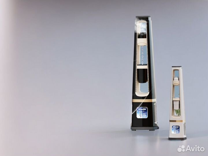 Вентилятор, увлажнитель, ионизатор и очиститель