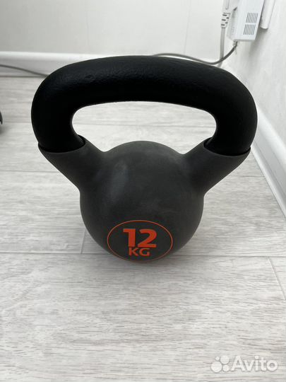 Гиря чугунная новая 12 кг