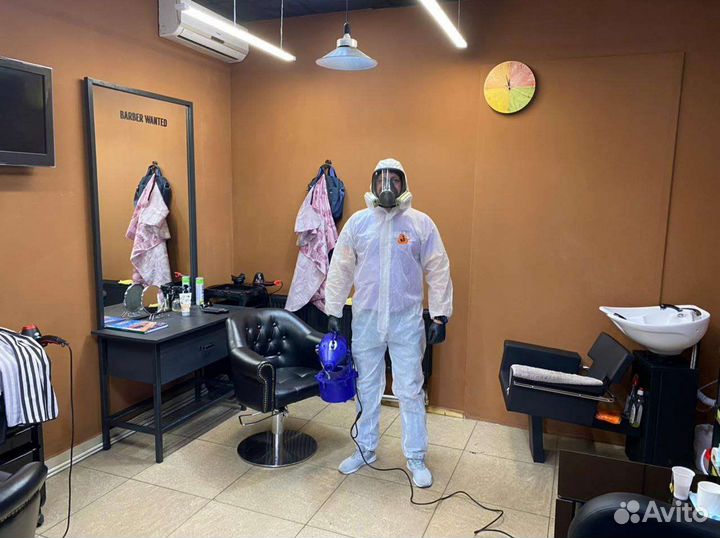 Уничтожение клопов,травля тараканов, клещей,ос