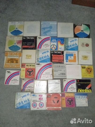 Магнитная лента для катушечного магнитофона