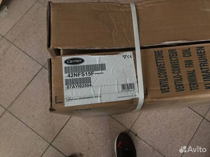 Фанкойл универсальный Carrier 42nfs15f