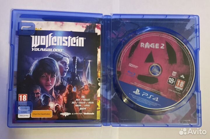 Диск на Ps4 Rage 2