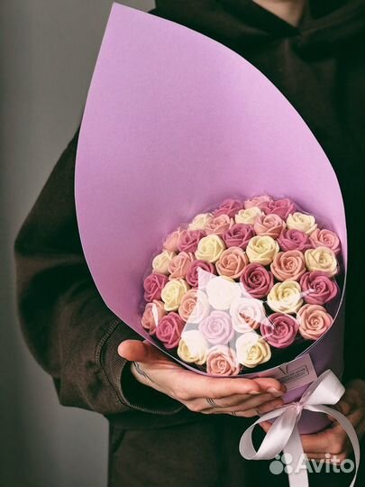 Шоколадные розы, шоколадный букет