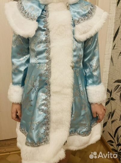 Костюм снегурочки детский