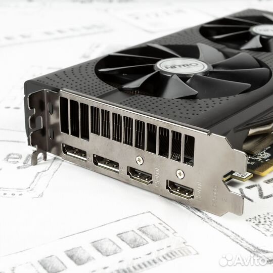 Видеокарта Sapphire AMD RX 570 pulse 8Gb