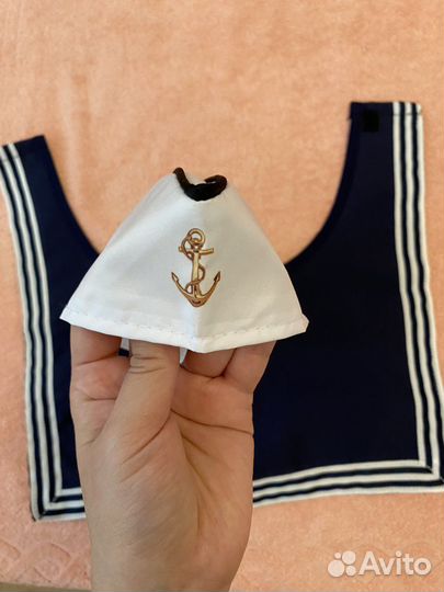 Бескозырка и гюйс военно-морской флот