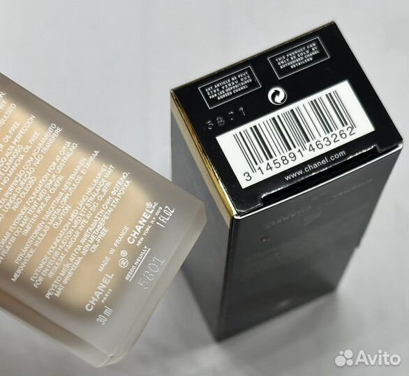 Стойкий тональный флюид chanel ultra le teint