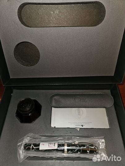 Перьевая ручка omas Paragon Wild Silver Trim Point