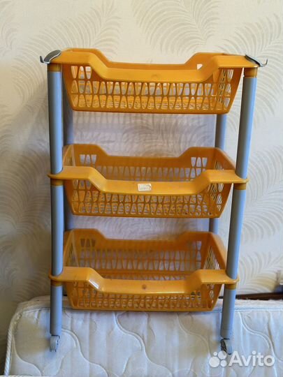 Стеллаж этажерка для хранения овощей
