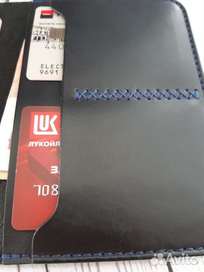 Обложка на паспорт натуральная кожа