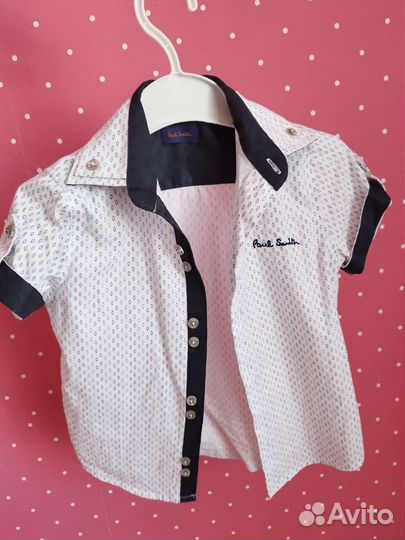 Рубашка детская для мальчиков 2-5