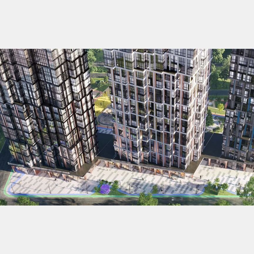 1-к. квартира, 43,3 м², 15/19 эт.