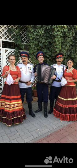 Казаки на праздник.Казачий Ансамбль