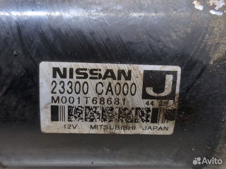 Стартер Nissan Murano, 2004