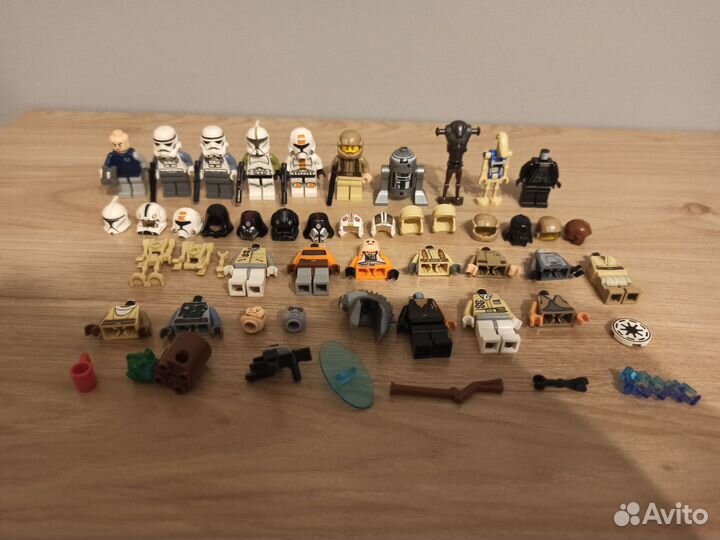 Lego star wars минифигурки