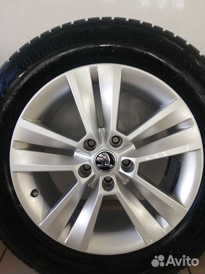 Колеса в сборе skoda kodiak r17