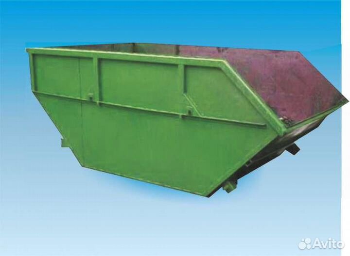 Вывоз строительного мусора бункером