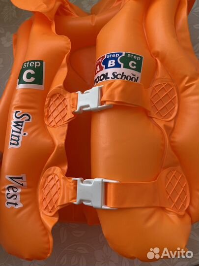 Жилет надувной спасательный детский