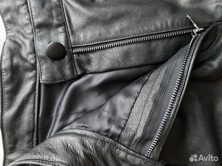 Кожаные шорты