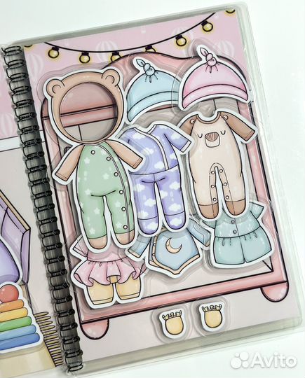 Альбом на липучках 