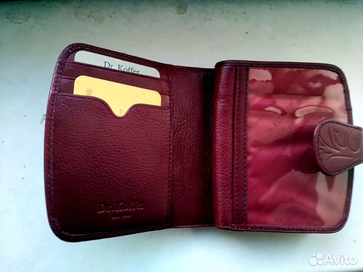 Портмоне Dr.Koffer, натуральная кожа
