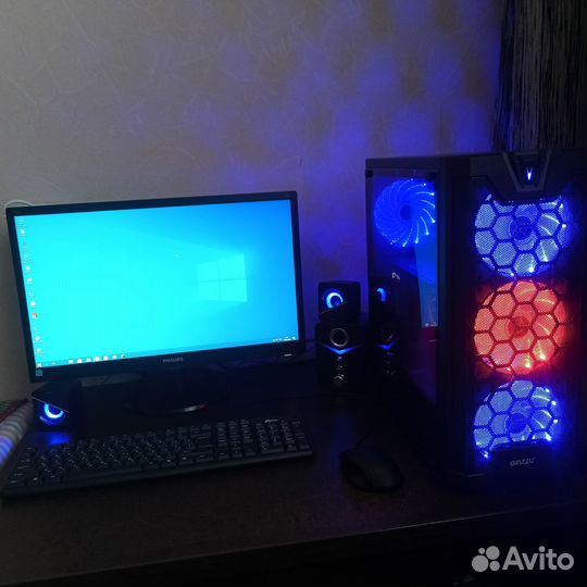 Игровой на Intel core i3 8100+1060 3 gb+8g