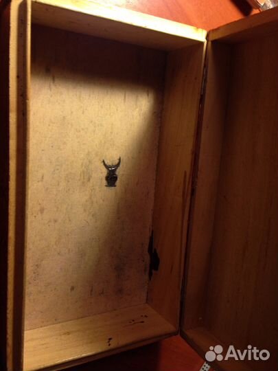 Шкатулка деревянная