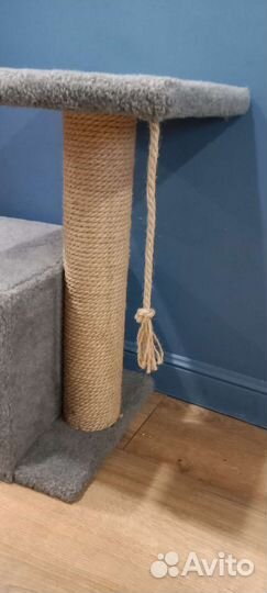 Домик для кошки с когтеточкой