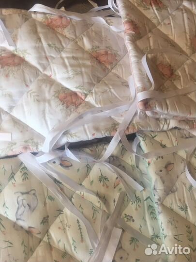 Бортики в детскую кроватку