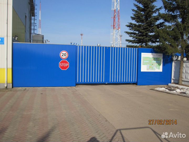 Установка распашных ворот сборка 1-3 дн