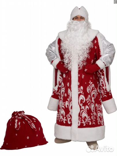 Костюм Деда Мороза на новый год