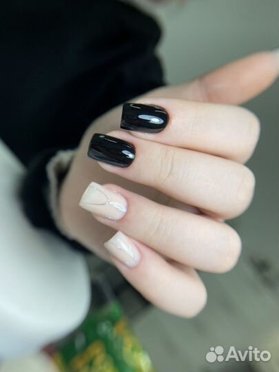 Модель на маникюр гель лак ногти