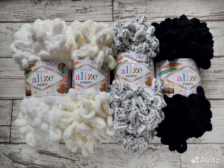 Пряжа alize puffy (Ализе Пуффи)