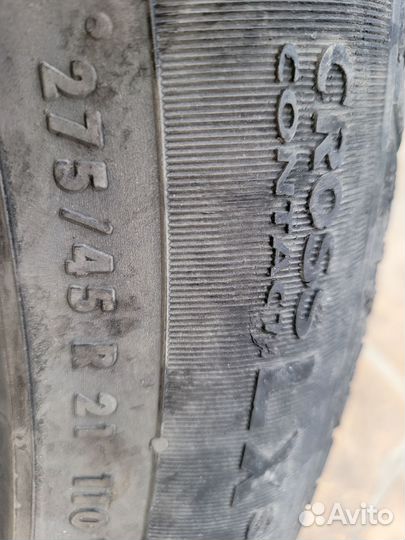 Continental CrossContact LX 275/45 R21