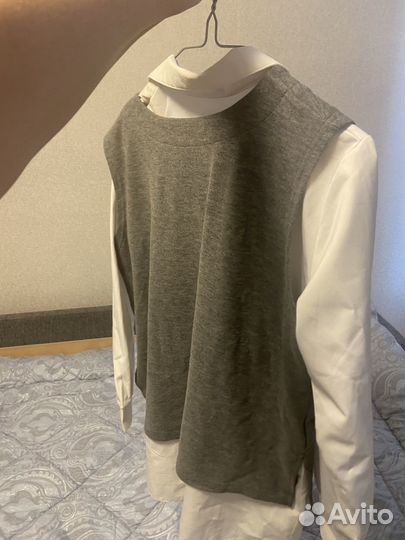 Рубашка с жилеткой