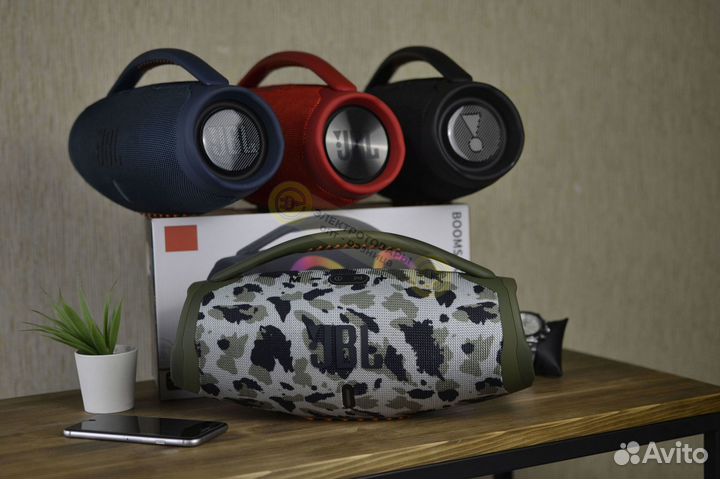 Bluetooth колонка Boombox 3 LED