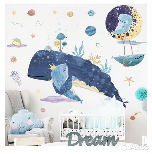 Декоративные наклейки на стену