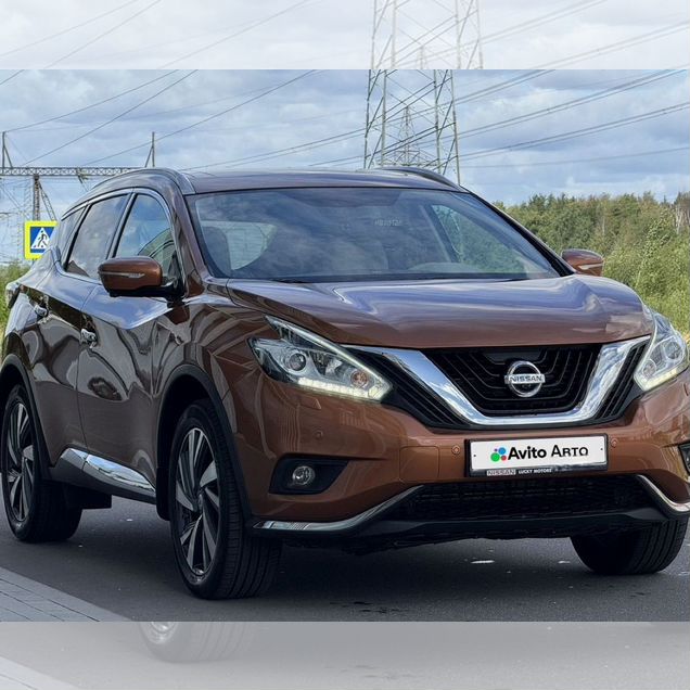 Nissan Murano 3.5 CVT, 2017, 59 000 км