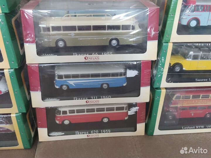 Модели автомобилей автобусы Atlas 1 72