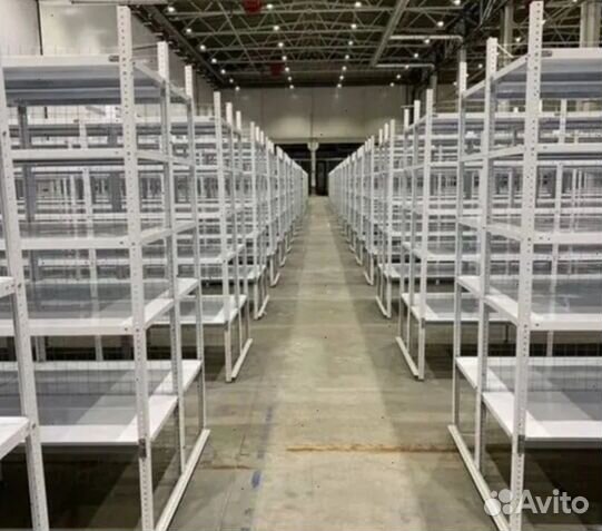 Стеллажи металлические полочные 616