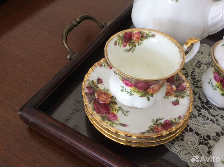 Сервиз Англия винтаж Old Country roses